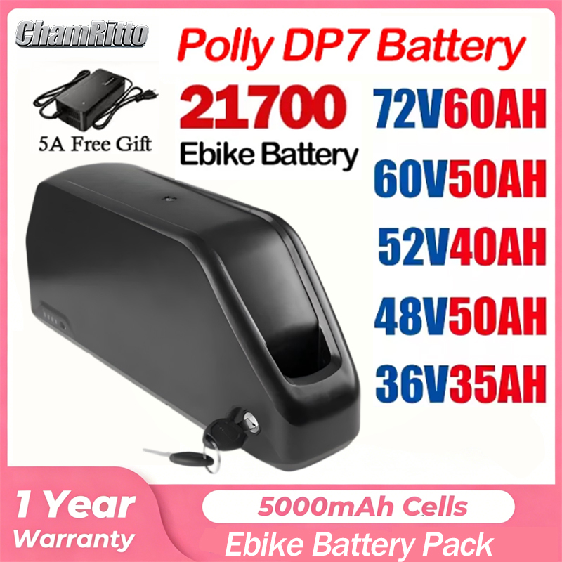 60V 30Ah 21700 Battery Pack - Аккумулятор Hailong Polly 52В 50Ач (совместим