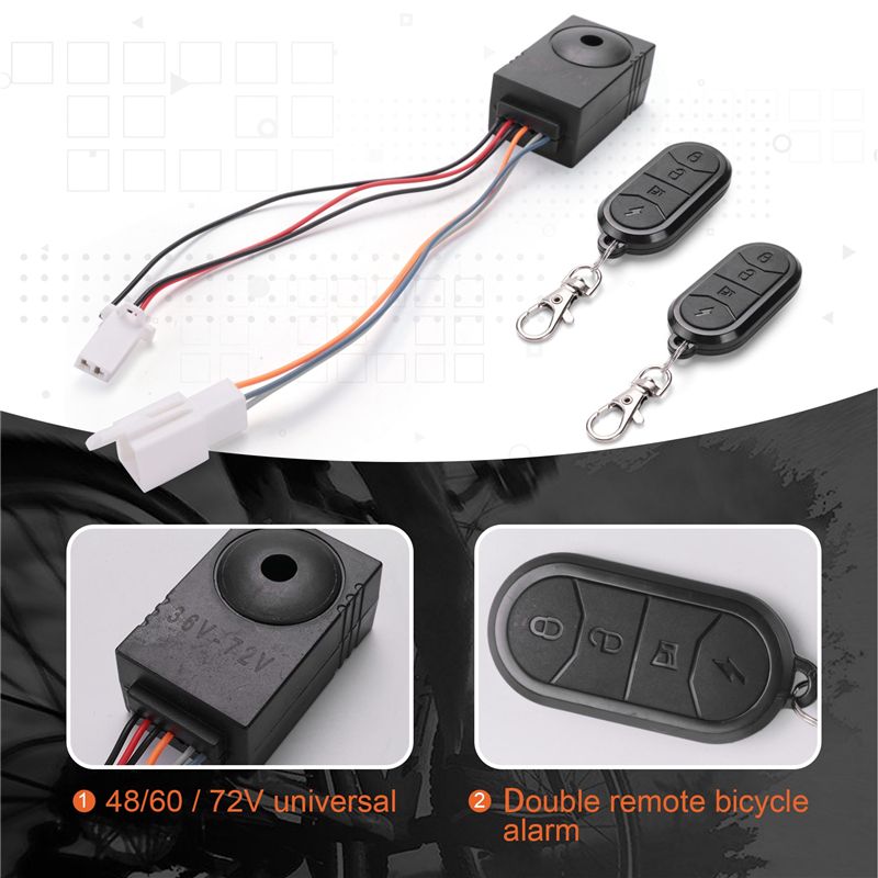 B49CEbike сигнализация двойной – обзор и цена 72V 45A Dual Controller