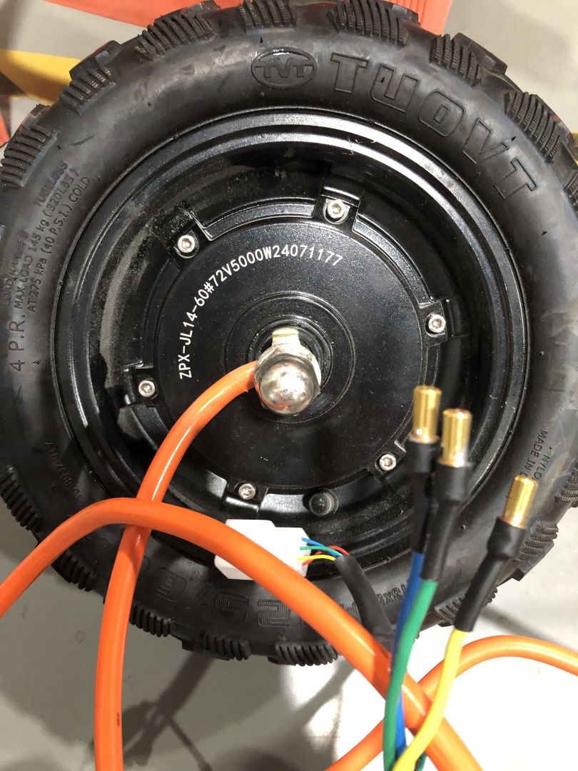 Бесщеточный мотор-редуктор 400 – обзор и цена 60V 5000W Brushless Hub Motor
